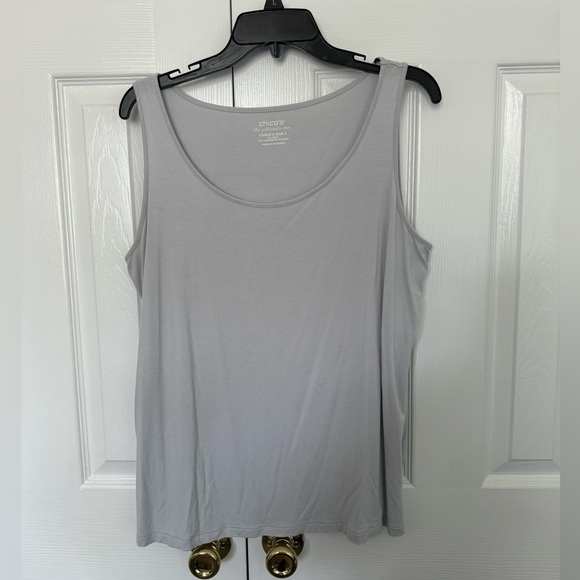 Chico’s Scoop Neck Tank Top - Picture 1 of 3